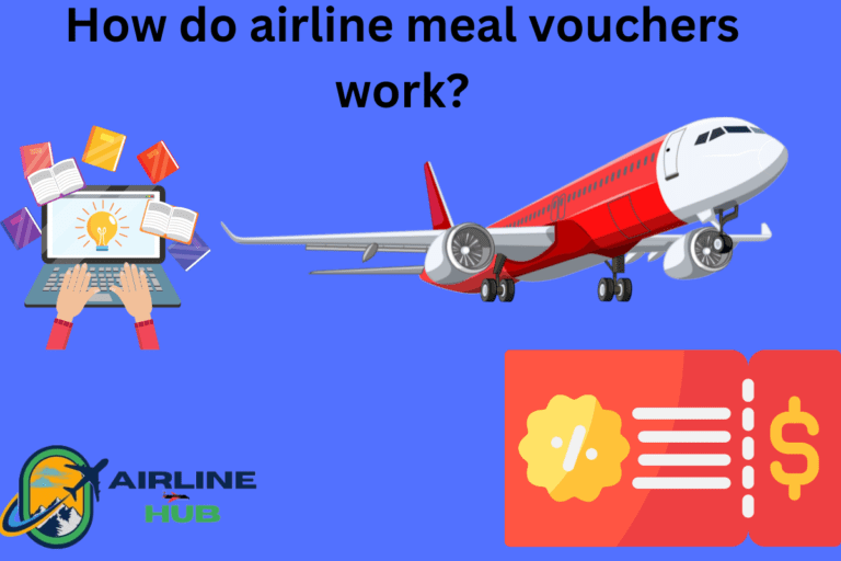 How do airline meal vouchers work?