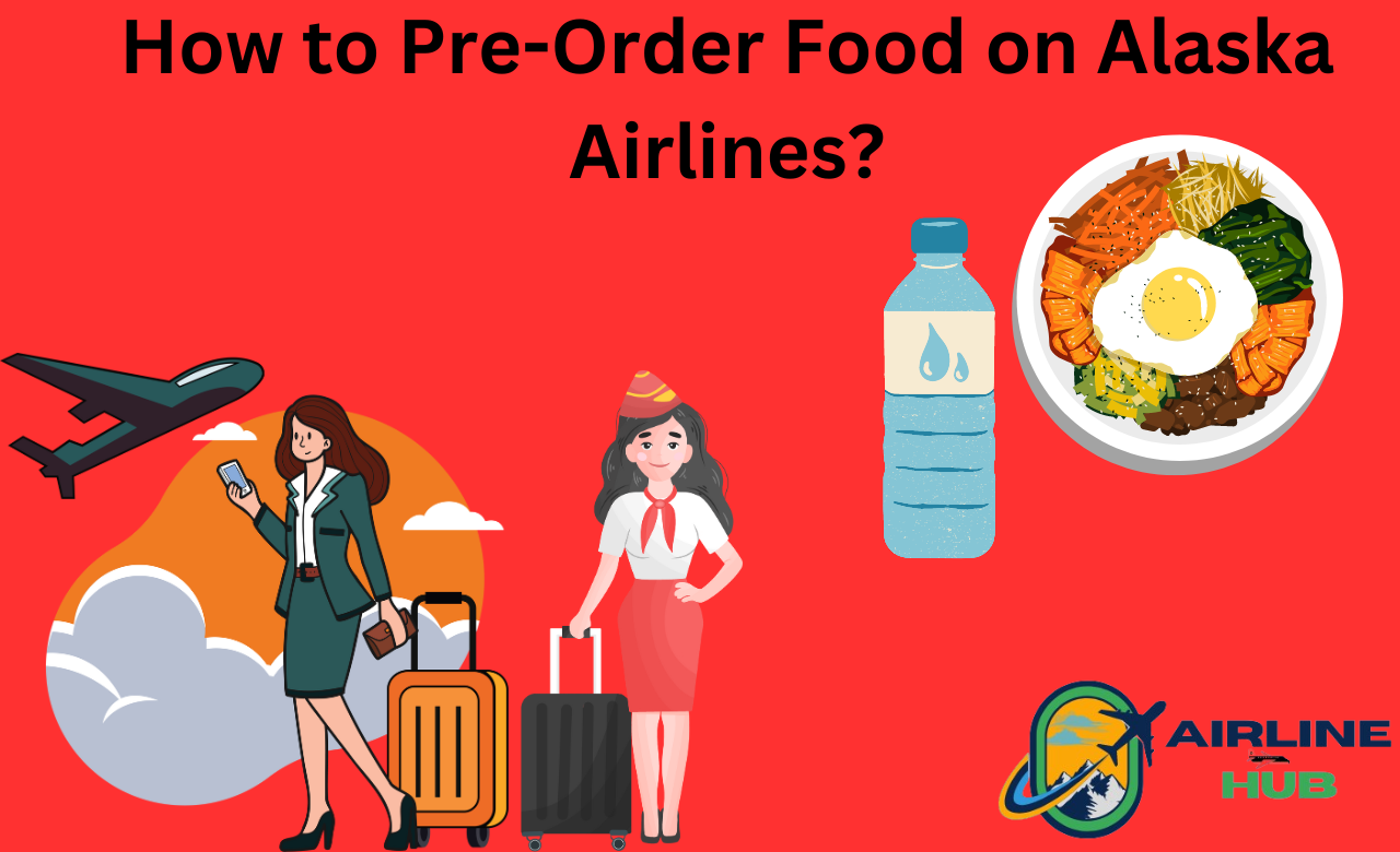 How to Pre-Order Food on Alaska Airlines?