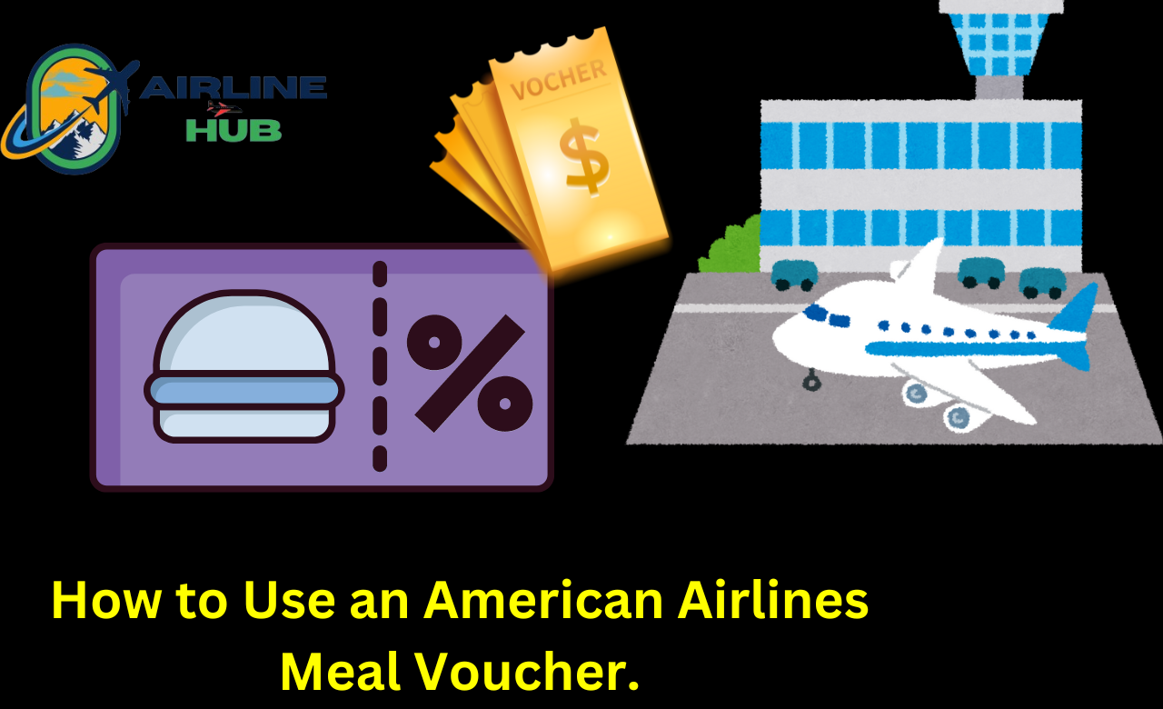 How to Use an American Airlines Meal Voucher.